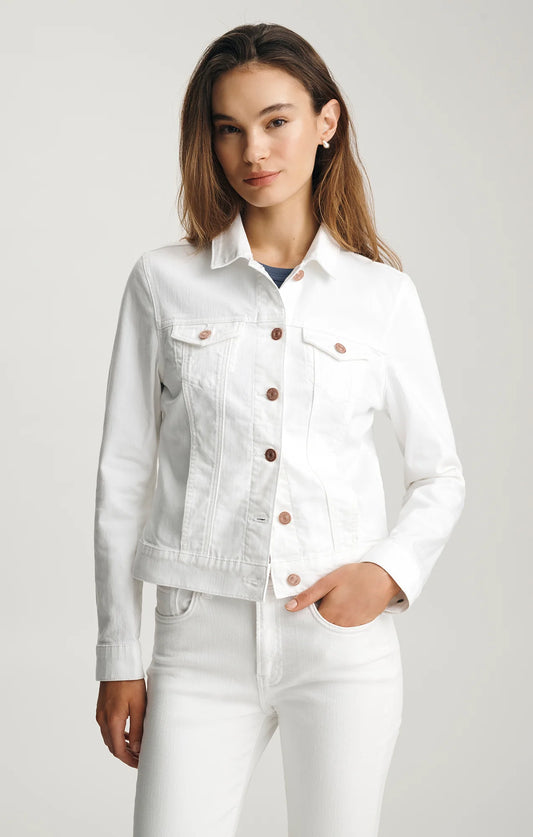 Samantha White Denim Jacket