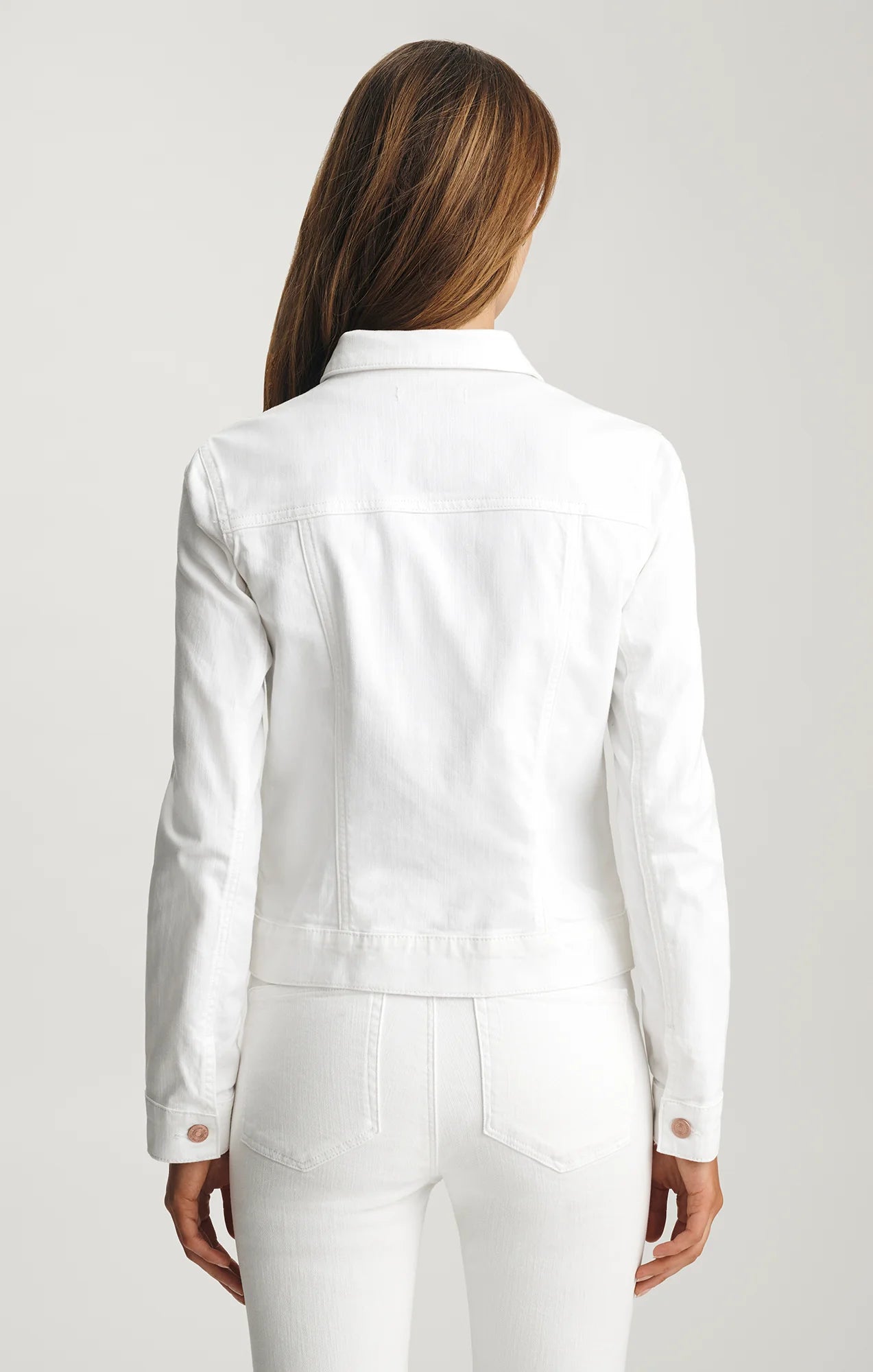 Samantha White Denim Jacket