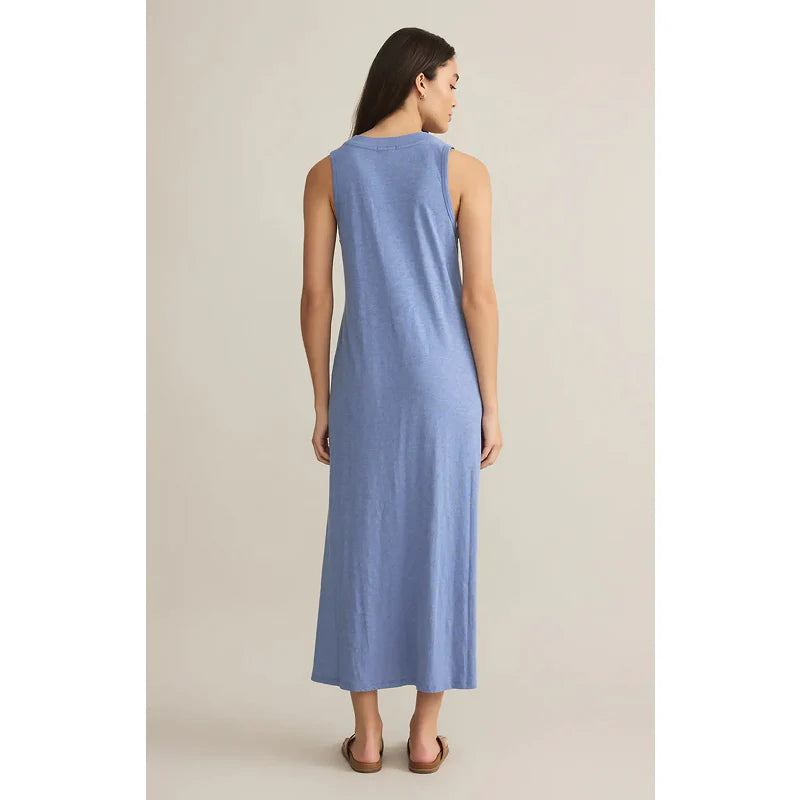 Palisades Midi Dress-Sky Blue