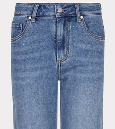 Straight Embellished Jeans