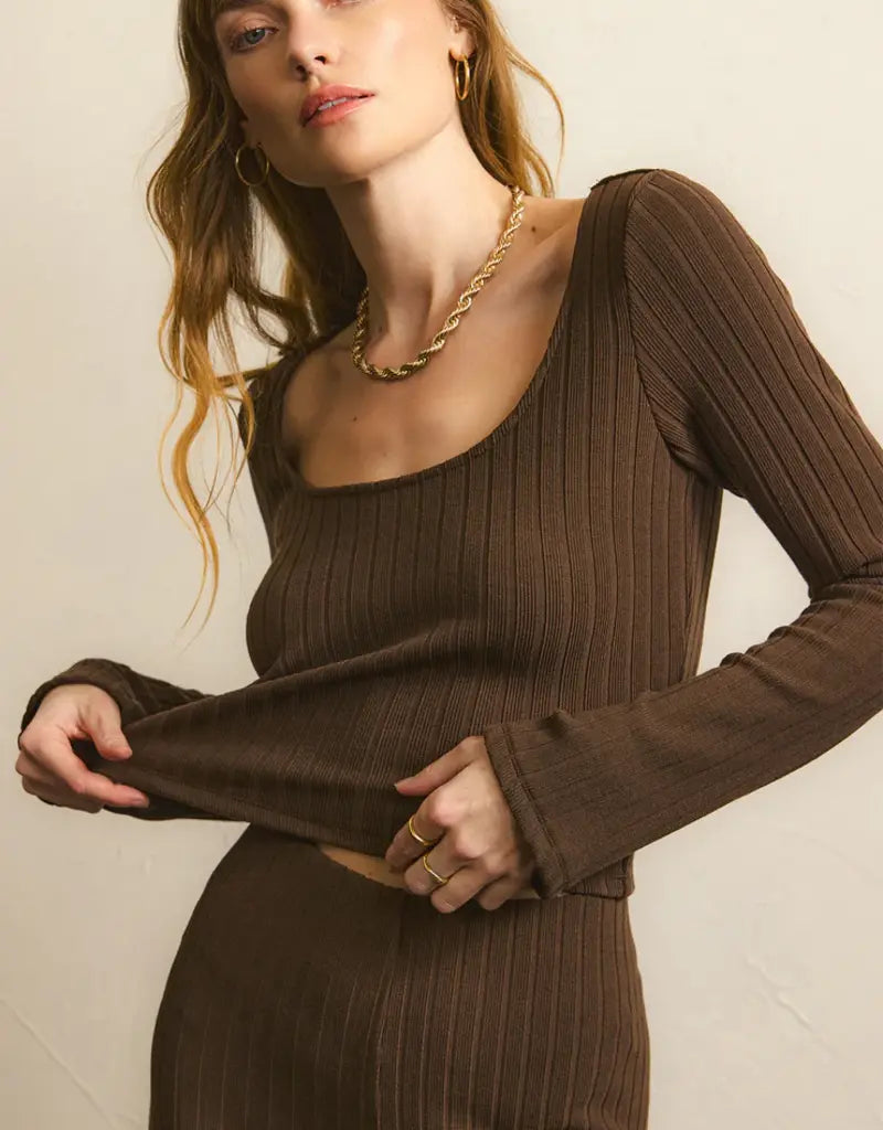 Madeline Rib Top